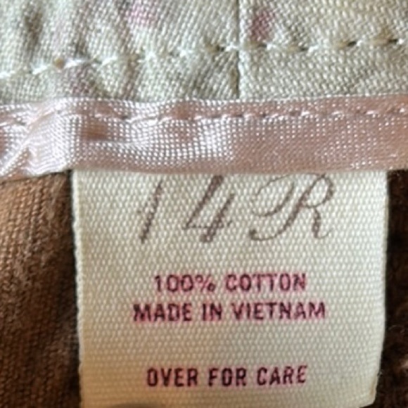 Abercrombie & Fitch Brown Wide Leg Corduroy Pants, Vintage Y2K - Picture 5 of 6